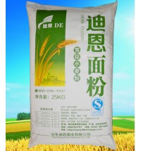 迪恩牌雪花小麥粉25公斤裝