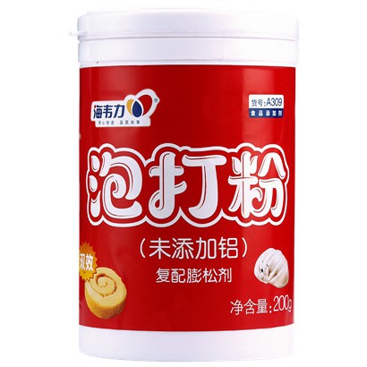 海韋力無鋁雙效泡打粉（200g桶裝）